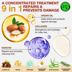 Load image into Gallery viewer, Hair Mask for Dry Damaged Hair with Collagen Biotin Argan Oil Helps Repair Hair