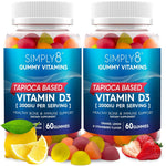 Load image into Gallery viewer, Vitamin D3 2000 IU Supports Immunity Bone Joint Health 2 Mo.Supply Tapioca Based
