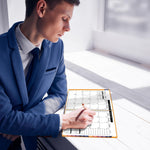 Load image into Gallery viewer, 2026 Appointment Book &amp; Planner  6.5 x 8.5 inch Large Yellow Tabbed Daily Hourly Weekly Planner Schedule Book 30 Minute time Slots Business &amp; Personal Planner Jan 2026 Dec 2026
