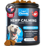 Load image into Gallery viewer, Hemp Calming Chews for Dogs Anxiety Relief L-Theanine &amp; Chamomile