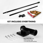 Load image into Gallery viewer, G128 Combo Pack: 6 Feet Tangle Free Spinning Flagpole (Black) California CA State Flag 3x5 ft Printed 150D Brass Grommets (Flag Included) Aluminum Flag Pole