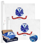 Load image into Gallery viewer, US Army Flag  3x5 Ft, 2Pack, Doublesided, Embroidered Polyester By G128
