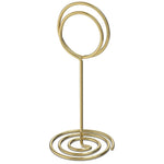 Load image into Gallery viewer, 10 Pack Table Number Holders for Wedding   Gold Place Card Holder   Table Sign Holders   Picture   Photo Holders for Tables   Mini Table Number Stands Gold   Small Gold Table Number Holders Clip Stand
