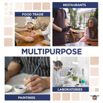 Load image into Gallery viewer, Disposable Lab Coat Small Size 10 Pack Light Pink Lab Jackets for Adults