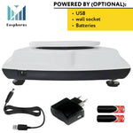 Load image into Gallery viewer, Ounce Carat and Gram Scale 0.01g Accuracy 600g Capacity Digital Balance Electronic Scale LCD for Science Lab   USB Charger and AC DC Adapter Included
