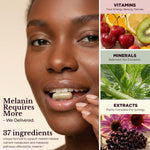 Load image into Gallery viewer, Black Queen Women's Wellness Formula with 37 Active Ingredients   Daily Multivitamin for Women Hormone Balance Energy Vitamins for Women Biotin Supplement for Hair Skin and Nails Vitamins
