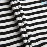 Load image into Gallery viewer, Short Sleeved TShirt Black Striped Paratrooper Top Telnyashka Тельняшка (M)
