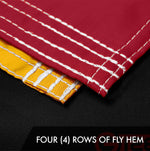Load image into Gallery viewer, G128 Combo Pack: American USA Flag 2.5x4 Ft &amp; Maryland MD State Flag 2.5x4 Ft  Both ToughWeave Series Embroidered 300D Polyester, Embroidered Design, Indoor/Outdoor, Brass Grommets