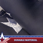 Load image into Gallery viewer, G128 5 Pack: USA Pleated Fan Flag Star 1.5x1.5 Feet Center Quarter Circle Embroidered Polyester Stars and Stripes