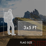 Load image into Gallery viewer, G128 10 PACK: American Flag 210D Embroidered Polyester 3x5 Ft