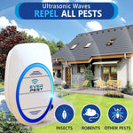 Load image into Gallery viewer, Ultrasonic Pest Control Repeller Plug in 2 Pack  Insect Control Defender
