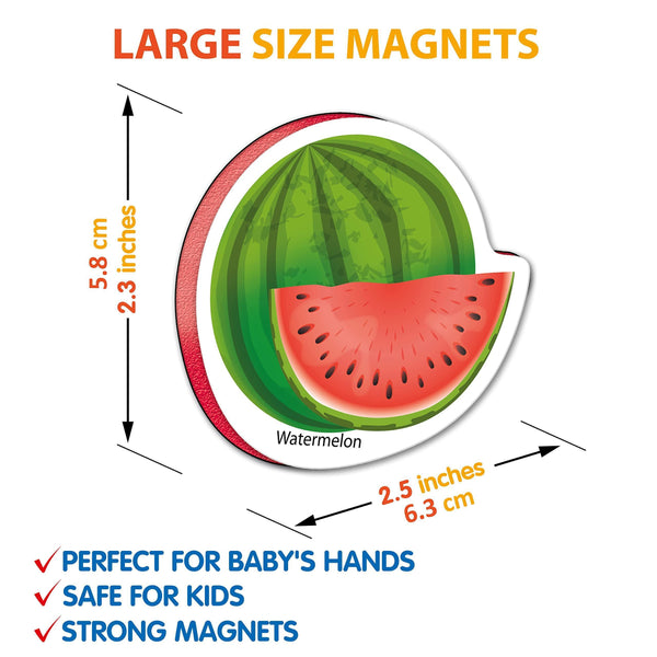 31 Foam Fridge for Toddlers 13 years Fruits and Veggies