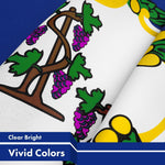 Load image into Gallery viewer, G128 3 Pack: Connecticut CT State Flag  3x5 Ft  LiteWeave Pro Series Printed 150D Polyester  Indoor/Outdoor, Vibrant Colors, Brass Grommets, Thicker and More Durable Than 100D 75D Polyester