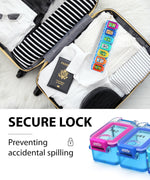 Load image into Gallery viewer, Weekly Pill Organizer 1 time a Day Pill Box 7 Day with Waterproof Seal Large compartments Hold Big Vitamins &amp; Supplements Upgraded Locking lids for Home &amp; Travel use Durable Hard case
