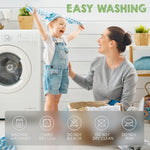 Load image into Gallery viewer, Hooded Baby Towels 33 x 33 Inch White Terry Cotton Baby Bath Towels Hooded with Bear Face and Ears Hooded Towels for Baby Soft Toddler Towels for Boy Girl Absorbent Hooded Baby Towel