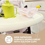Load image into Gallery viewer, High Chair Tray Compatible with Stokke Trip Trap Chair Glossy Milky Color   Ergonomic Curved Design Accessory   BPA Free Easy to Assemble