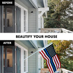 Load image into Gallery viewer, G128 Flag Pole 5 FT White Tangle Free &amp; Blue Lives Matter Flag 2x3 FT Combo Embroidered Spun Polyester