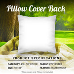 Load image into Gallery viewer, Patriotic Decoration Land of Free Waterproof Throw Pillow Covers 18x18 In Set

