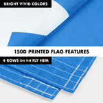 Load image into Gallery viewer, Flag Pole 6FT Silver Tangle Free &amp; Somalia Somalian Flag 3x5 Ft Combo Printed 150D Polyester By G128