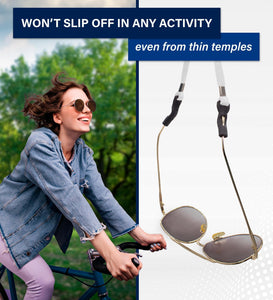 SIGONNA Eye Glasses Holder Around Neck 4 Glasses Straps for Men Women Glasses Holder Strap Retainer