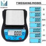 Load image into Gallery viewer, Ounce Carat and Gram Scale 0.01g Accuracy Digital Balance Scientific Laboratory
