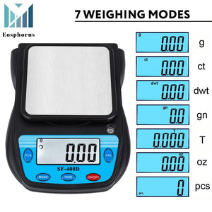 Ounce Carat and Gram Scale 0.01g Accuracy Digital Balance Scientific Laboratory