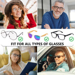 Load image into Gallery viewer, Eye Glasses String Holder Strap Eyeglass Straps Cords for Men Women Eyeglass Holders Around Neck Sunglasses String Chain Lanyard Retainer 4 Pcs Orange Blue