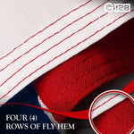Load image into Gallery viewer, G128 Puerto Rico Puerto Rican Flag  2x3 Ft  StormFlyer Series Embroidered 220GSM Spun Polyester  Embroidered Design, Indoor/Outdoor, Brass Grommets, Heavy Duty, All Weather