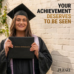 Load image into Gallery viewer, Diploma Holder 8.5 x 11 Black   Faux Leather Diploma Cover Folder Book   Graduation Certificate Case   Protective Professional Document High School Diploma Certificate 8.5  x 11