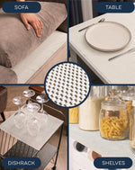 Load image into Gallery viewer, Non Slip Rug Pad Gripper 3x5 Ft Anti Skid Carpet Mat Provides Protection
