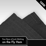 Load image into Gallery viewer, Solid Black Color Flag 3x5 Ft 2Pack Printed 150D Polyester By G128
