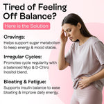 Load image into Gallery viewer, Myo Inositol D Chiro Inositol Supplement for Women Hormone Balance Healthy Ovarian Support 40:1 Myo Inositol Blend with Folate Vitamin D3 B12 &amp; 20 Billion CFU Probiotics 60 Capsules