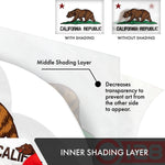 Load image into Gallery viewer, California CA State Flag 2x3FT 3Pack Doublesided Embroidered Polyester By G128