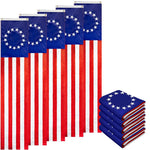 Load image into Gallery viewer, G128 5Pack: Betsy Ross Pull Down Bunting Flag  1.67x8 Ft  Embroidered Polyester