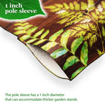 Load image into Gallery viewer, G128 Combo Pack: Garden Flag Stand Black 36 in x 16 in &amp; Garden Flag Everyday Decoration Home Sunflower on Rustic Wood 12x18 DoubleSided Blockout Fabric