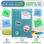 Load image into Gallery viewer, Pack of 25 Teal Bubble Mailers Pouches 8.5 x 11 Poly Padded Bags with Peel and Seal Closure 8 1/2 x 11 Cushion Envelopes for Mailing Shipping Packing and Packaging Supplies