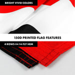 Load image into Gallery viewer, Flag Pole 6FT Silver Tangle Free &amp; Yemen Yemeni Flag 3x5 Ft Combo Printed 150D Polyester By G128