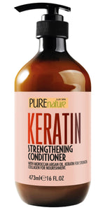 Load image into Gallery viewer, Keratin Conditioner for Women and Men Deep Conditioning Treatment to Repair Dry Damaged Hair and Split Ends 16 Fl Oz Strengthening Sulfate Free Formula