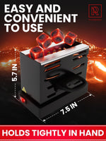 Load image into Gallery viewer, Premium Hookah Coal Burner Black Burner for Hookah Charcoal Toaster Stove
