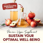 Load image into Gallery viewer, Apple Cider Vinegar with The Mother Supplement 1200mg Apple Cider Capsules for Optimum Wellness Gluten Free Non GMO 120 Veggie Capsules   Zealthy Life