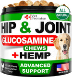 Load image into Gallery viewer, Hemp Hip &amp; Joint Supplement for Dogs Glucosamine 120 Chews