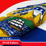 Load image into Gallery viewer, Costa Rica Costa Rican Flag 3x5 Ft 5Pack 150D Printed Polyester By G128