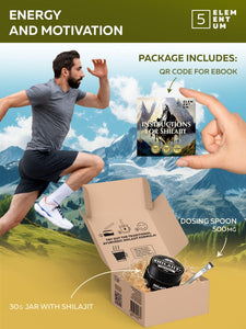 Shilajit Original Himalayan for Men 30g Premium Shilajit High Dose from