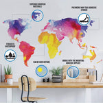 Load image into Gallery viewer, Thinking Monkey Sticker Graffity Art Vinyl Street Baksy Wall Decal 31x22 inch
