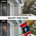 Load image into Gallery viewer, G128 Combo Pack: 6 Feet Tangle Free Spinning Flagpole (Silver) Mississippi MS State Flag 3x5 ft Printed 150D Brass Grommets (Flag Included) Aluminum Flag Pole