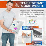 Load image into Gallery viewer, White Gusseted Bubble Mailers 10.5 x 15.75 x 4 Inch Pack of 5 Expandable Envelopes Padded Shipping Envelopes Waterproof Bubble Bags for Shipping Poly Bubble Mailers Self Seal