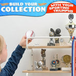 Load image into Gallery viewer, Acrylic Baseball Holder Baseball Display Stand Sturdy Transparent Design Easy to Assemble for Golf Ball Tennis Ball Softball Suitable for Home &amp; Office Display
