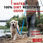 Load image into Gallery viewer, Waterproof Dog Leash 4 Ft x 1 inch Blue Anti Slip Dog Leash for Large Small and
