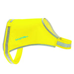 Load image into Gallery viewer, Reflective Lightweight Dog Vest Hi-Vis S Size 27.5 in Chest Mid-Back Coverage Yellow