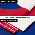 Load image into Gallery viewer, G128 Combo Pack: 6 Ft Tangle Free Spinning Flagpole (Silver) &amp; Czech Republic Flag 3x5 Ft Printed 150D Polyester, Brass Grommets (Flag Included) Aluminum Flag Pole